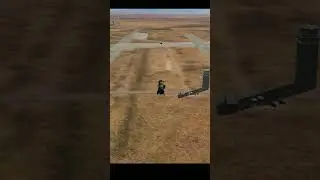 Hellfire missile in action