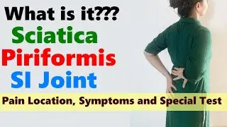 How to tell if you have Sciatica or Piriformis or SI Joint Pain?