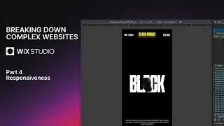 Wix Studio - Award-Winning Website Design | How to make a website: Deconstructing | Part-4