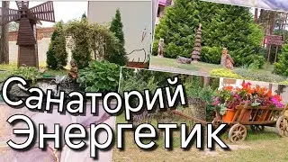 Санаторий с красивым ландшафтом и оригинальным декором