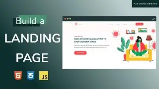 How To Build A Landing Page Using HTML, CSS, and JavaScript