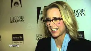 INTERVIEW - Téa Leoni at 2014 Bergdorf Goodman Holiday tea leoni