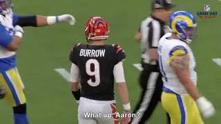 Joe Burrow Making Friends During The Super Bowl 😂 “Hey I’m Joe”