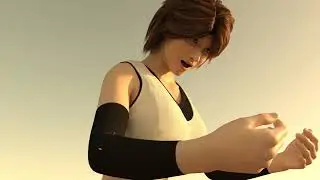 "Epic Transformation: Tifa Lockhart Becomes a Giantess Hero in New York City!"