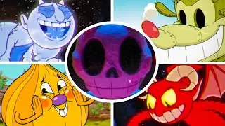 Cuphead + DLC - All Secret Bosses & Hidden Phases