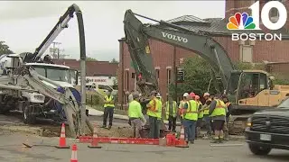 Large sinkhole opens up in Nashua, NH