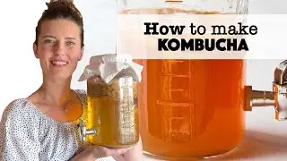 How to make Kombucha (Part 2 Kombucha Series)