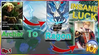 Archer to Ragon CRAZY LUCKY!! Ep.1 - Card RNG | ROBLOX #roblox #noobtopro #noobtogodly #card #luck