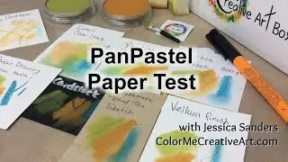 PanPastels on Paper / Thank you Creative Art Box! / Art Supply Tutorial