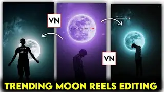 Instagram Trending Moon Reels Video Editing | Sky Me Moon Kaise Lagaye | Trending Reels Editing