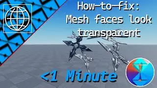 How-to-fix: Mesh part has a transparent face