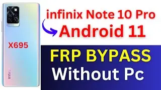 infinix Note 10 Pro Google Account Bypass Android 11 | How to Bypass Google Account on infinix x695