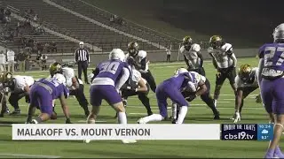 UNDER THE LIGHTS: Malakoff vs. Mount Vernon