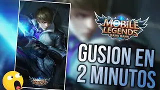 GUSION EN 2 MINUTOS 😱Como usar a gusion, Gusion Guía 🚀 gusion tutorial - MOBILE LEGENDS ESPAÑOL