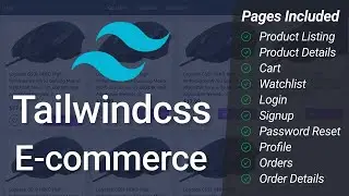 Build Tailwindcss E-commerce Website