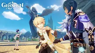 Kaeya Story Quest Walkthrough Gameplay (JP Dub) | Hangout Events: Series XI | Genshin Impact