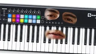 i turned myself into a midi keyboard