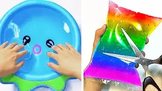 Slime So Satisfying You Can't Look Away! Relaxing Slime ASMR Video 3318