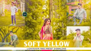 Lightroom Mobile Presets DNG Download 🔥| Soft Yellow Preset | Yellow Tone | Lr Free Preset Tutorial