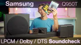 HW-Q950T LPCM, Dolby, and DTS Soundcheck