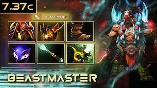 [OFFLANE] 33 BEASTMASTER 7.37 | #Dota2 #4K