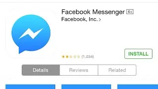 Facebook for iPhone: Installing Messenger