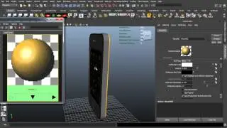 Tutorial: Modeling, Texturing, Shading and Rendering the iPhone in Maya, Part 3-2