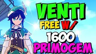 Genshin Impact- Venti Pull With 1600 Free Primogem