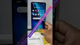 How to enable DYNAMIC ISLAND in Realme C55 // 