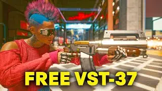 FREE EPIC VST-37 POWER SHOTGUN LOCATION - CYBERPUNK 2077 PATCH 1.6 EDGERUNNERS UPDATE | PS5