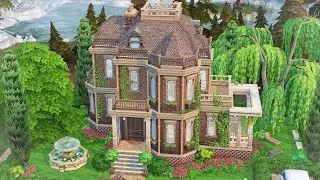 The Sims 4 - VAMPIRE VILLA  🦇🧛 Speed Build