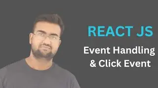 Event handling and Click Event in React js 