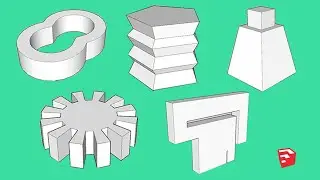 Improve your Sketchup Skills | Beginner Exercises