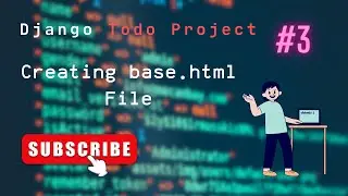 Django Todo: Project Template Setup 🗂️🔧