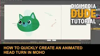 How To Quickly Create An Animated Head Turn In MOHO