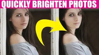 How to Brighten Photos in Photoshop CS6, CC | Photoshop CS6 Tutorial