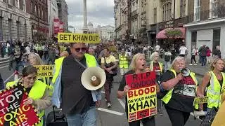 Massive anti ULEZ protest in London today 23 September