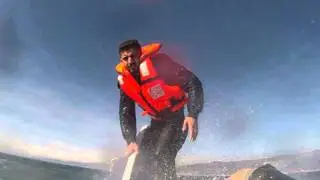 Syrian Man Rescued From Sinking Boat