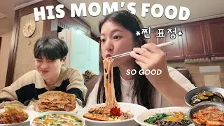 What I eat every day at his Korean Parents House: Cooking delicious Korean Food at Home in Daejeon