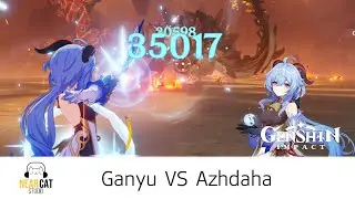 Ganyu VS Azhdaha 1:1 - Genshin Impact