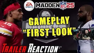 Madden 25 Gameplay First Look - Angry Trailer Reaction!