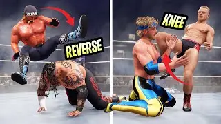 Underrated Ground Moves You Can Use As Finisher in WWE 2K24 (Chokeslam,Knee Strike & More)