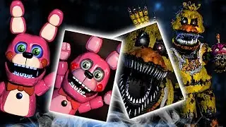 FNAF 7 КОШМАРНАЯ ЧИКА и БОННЕТ НОВЫЕ АНИМАТРОНИКИ во FNAF Ultimate Custom Night !!! ФНАФ НОВОСТИ