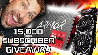 15,000 Subscriber Giveaway!!! MSI Armor Radeon RX 570 8GB Graphics Card Giveaway (Closed)