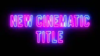 Cinematic Title Animation in After Effects | After Effects Tutorial - Trailer  AK Visual FX