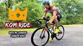 KOM With My Carbon Road Bike Trifox X16