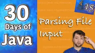 Hands-on Java - Parsing File Input - Day 15