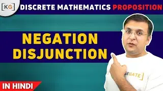 3 Negation and Disjunction in propositional logic | disjunctive syllogism