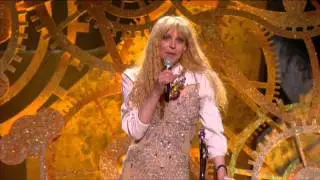 Ellie Goulding wins Critics Choice presented by Courtney Love | BRIT Awards 2010