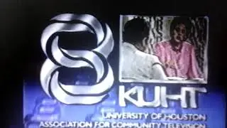 KUHT-TV Channel 8 Houston, Texas PBS Affiliated Member Television Station Identification From 1987